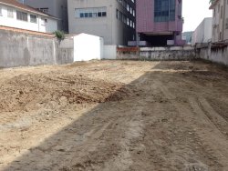 Terreno para alugar na Vila Mathias, Santos